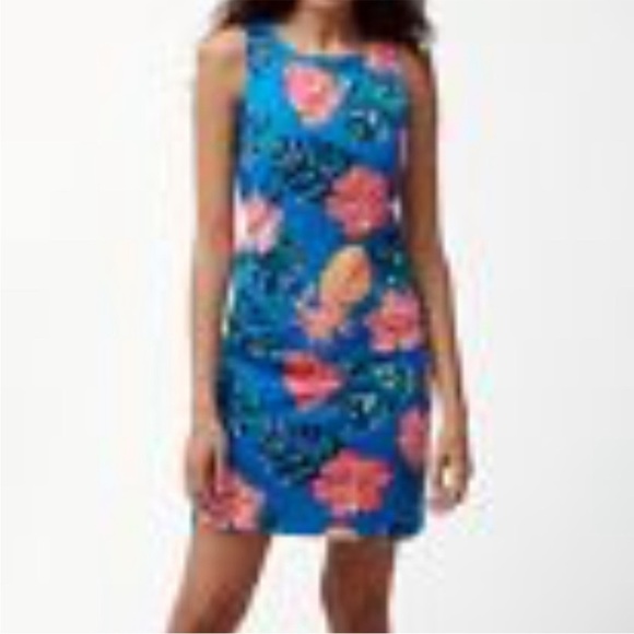 Tommy Bahama Tropical Piña Cool-Ada Floral Pineapple Colorful Mini Dress Small - Picture 8 of 8